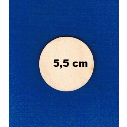 SKLEJKA #3mm  Koło 5,5cm, kółko 5,5cm